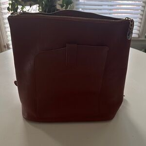 Terrida Venetian Luxury Travel bag in brown leather.